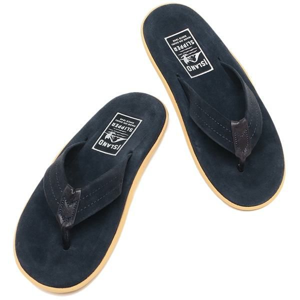  SLIPPER トングサンダル ネイビー アイランドスリッパ サンダル クラシック トングサンダル