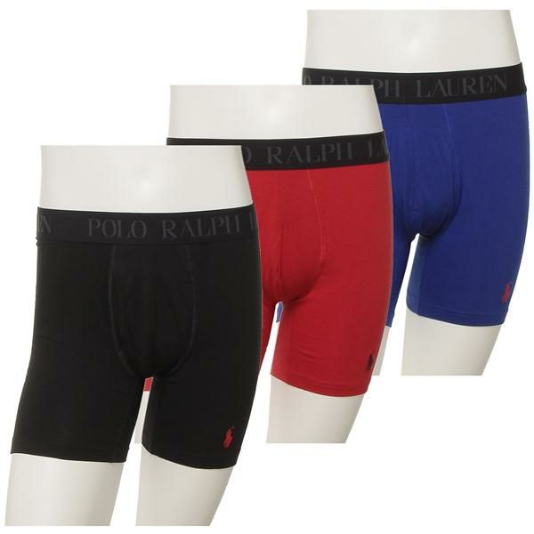 ポロラルフローレン インナー フレックス クーリング ボクサー ブリーフ 3枚セット レッド ブラック メンズ RALPH LAUREN LFBBP3 Q7T S ポロラルフローレン インナー フレックス クーリング ボクサー ブリーフ 3枚セット レッド ブラック メンズ RALPH LAUREN LFBBP3 Q7T S