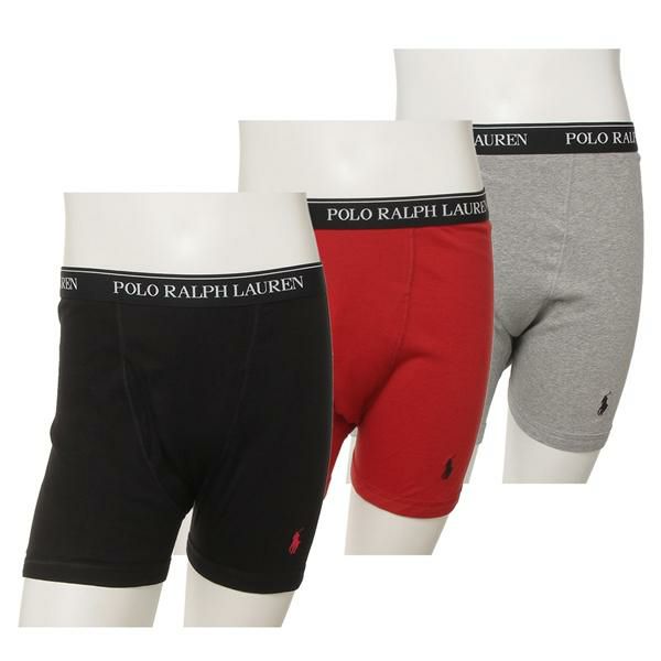 ポロラルフローレン インナー クラシックフィット ボクサー ブリーフ 3枚セット グレー ブラック メンズ RALPH LAUREN NCBBP3 RHD S ポロラルフローレン インナー クラシックフィット ボクサー ブリーフ 3枚セット グレー ブラック メンズ RALPH LAUREN NCBBP3 RHD S