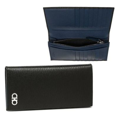 フェラガモ 長財布 メンズ Salvatore Ferragamo 66a069 008 ブラック Axes フェラガモ 長財布 メンズ Salvatore Ferragamo 66a069 008 ブラック Axes