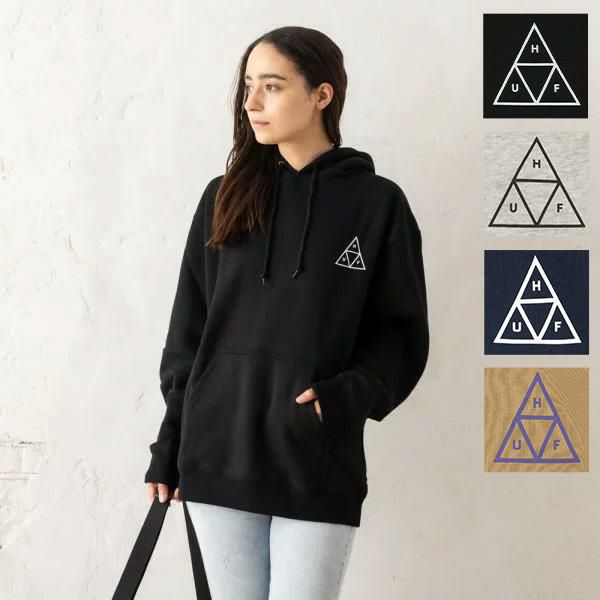 ハフ パーカー フーディー トリプル トライアングル メンズ レディース ユニセックス HUF PF00572 (3)NAVY(NVY) M ハフ パーカー フーディー トリプル トライアングル メンズ レディース ユニセックス HUF PF00572 (3)NAVY(NVY) M