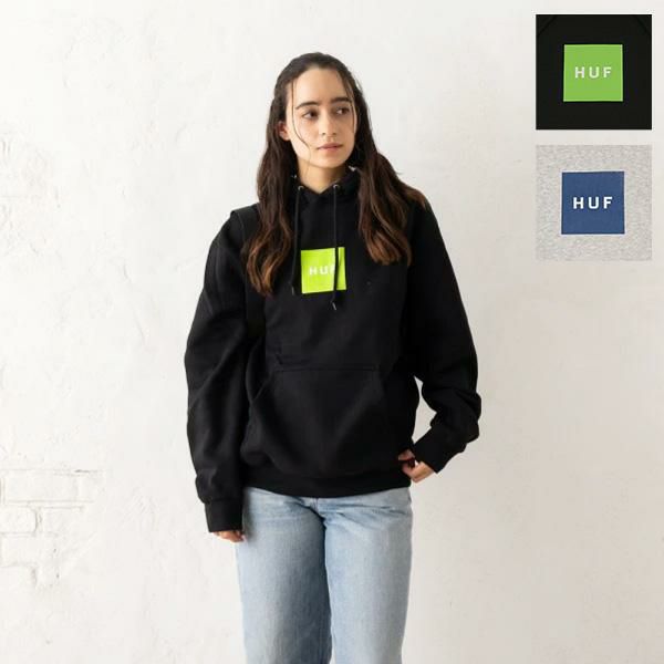 ハフ パーカー フーディー ボックス メンズ レディース ユニセックス HUF PF00573 (1)BLACK(BLK) M ハフ パーカー フーディー ボックス メンズ レディース ユニセックス HUF PF00573 (1)BLACK(BLK) M