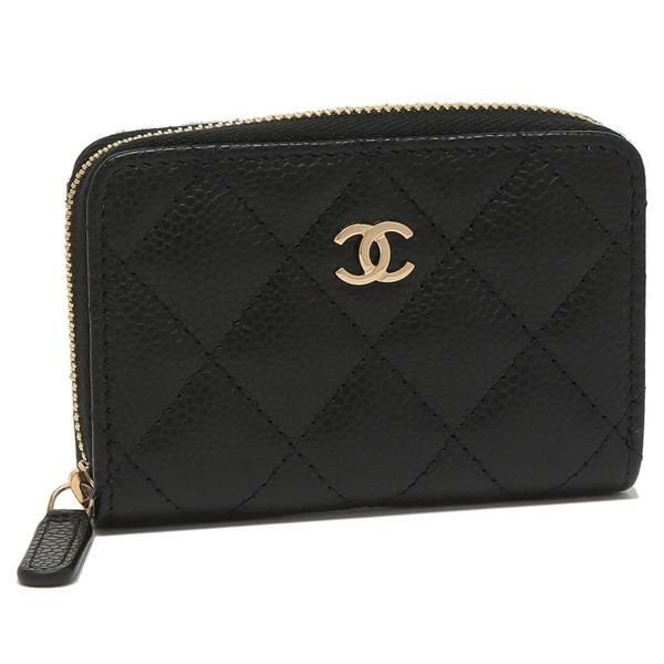 シャネル カードケース マトラッセ ゴールド金具 ブラック レディース CHANEL AP0216 Y01864 C3906 シャネル カードケース マトラッセ ゴールド金具 ブラック レディース CHANEL AP0216 Y01864 C3906