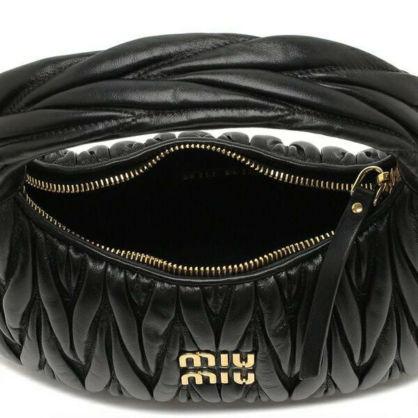 ☆送料関税込☆MIU MIU ミ ワンダー マテラッセ ホーボーバッグ 送料関税込☆MIU MIU マトラッセ ワンダー ミニ ホーボー バッグ