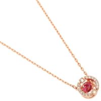 スワロフスキー ネックレス ペンダント ローズゴールド レッド クリア レディース SWAROVSKI 5279421