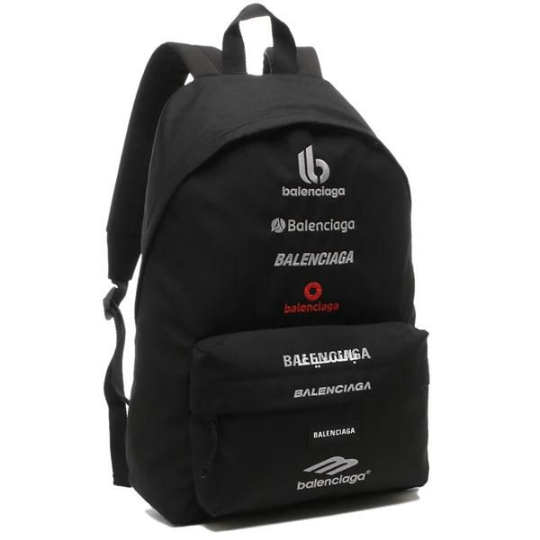 バレンシアガ リュック バックパック ブラック メンズ BALENCIAGA 503221 2AAVT 1000 A4対応 バレンシアガ リュック バックパック ブラック メンズ BALENCIAGA 503221 2AAVT 1000 A4対応