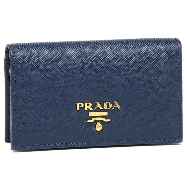 プラダ カードケース レディース PRADA 1MC122 QWA F0016 ブルー