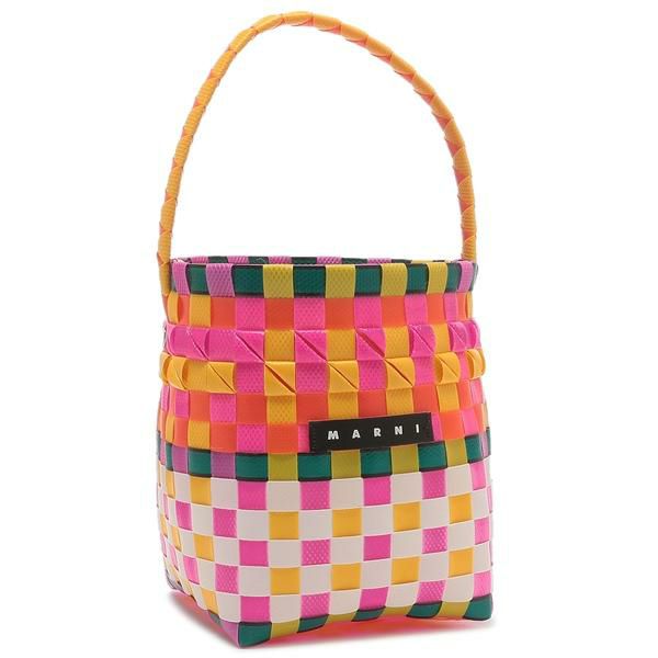 マルニ かごバッグ オレンジ レディース MARNI M00332M00I WMW62F 0M340 2024春夏新作 マルチカラー マルニ かごバッグ オレンジ レディース MARNI M00332M00I WMW62F 0M340 2024春夏新作 マルチカラー
