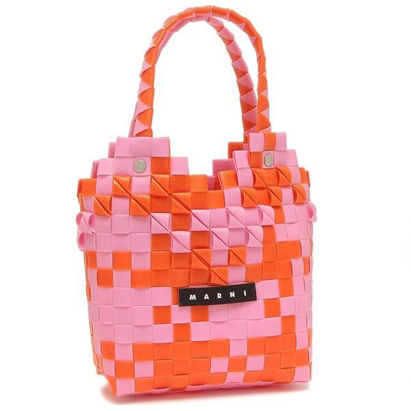 マルニ かごバッグ オレンジ レディース MARNI M00637M00I WMW72F 0M429 2024春夏新作 マルチカラー マルニ かごバッグ オレンジ レディース MARNI M00637M00I WMW72F 0M429 2024春夏新作 マルチカラー