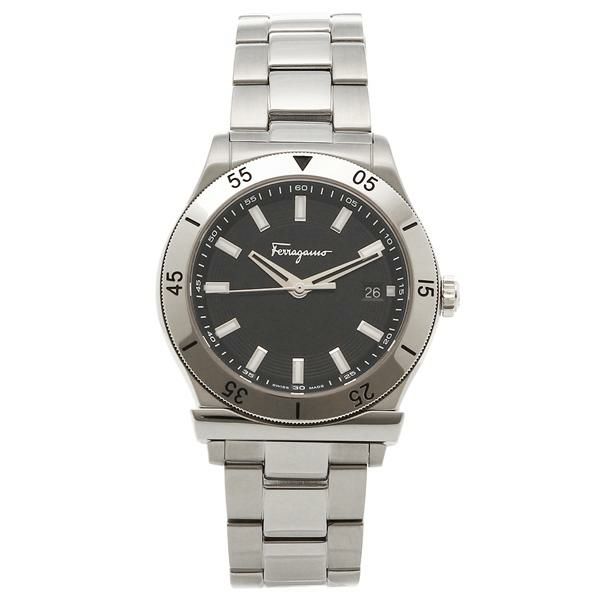 フェラガモ 時計 メンズ 腕時計 Salvatore Ferragamo FH1030017 シルバー ブラック