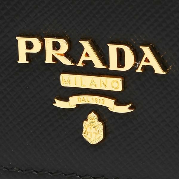 プラダ 折財布 レディース PRADA 1MV204 QWA F0002 ブラック 詳細画像