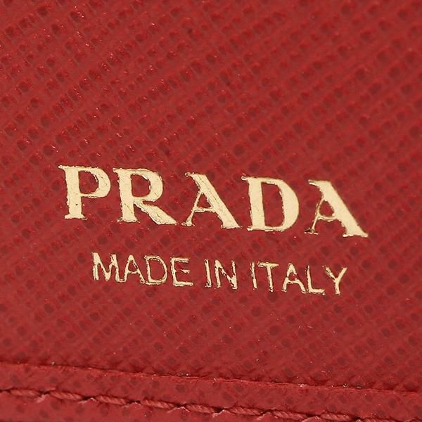 プラダ 折財布 レディース PRADA 1MV204 QWA F068Z レッド 詳細画像