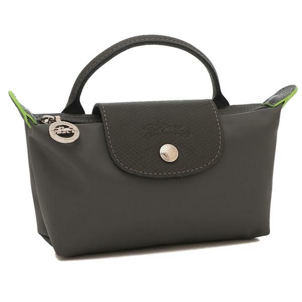 ロンシャン ポーチ プリアージュ グリーン グレー レディース LONGCHAMP 34175 919 P66 ロンシャン ポーチ プリアージュ グリーン グレー レディース LONGCHAMP 34175 919 P66