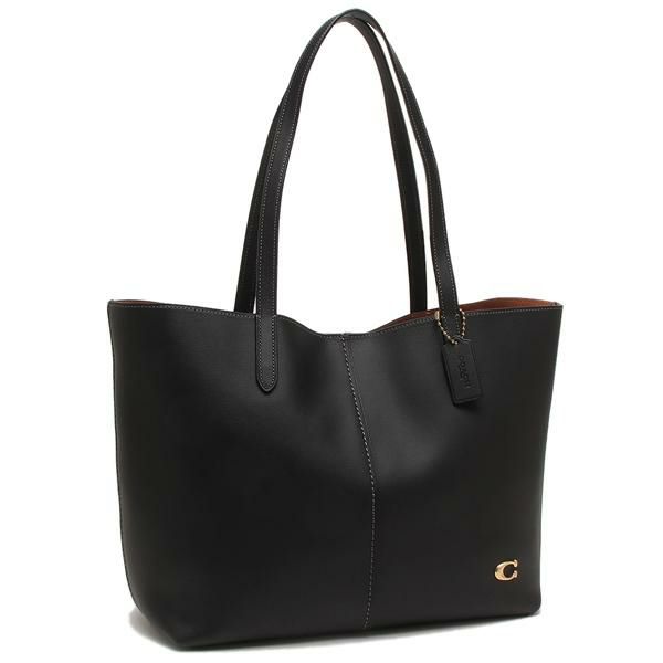 コーチ トートバッグ ノース ブラック レディース COACH CR664 B4BK A4対応 2024秋冬新作