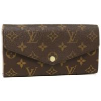 ルイヴィトン 長財布 LOUIS VUITTON M62235 ブラウン/ピンク