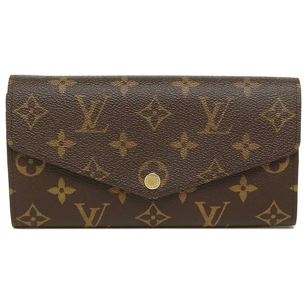 ルイヴィトン 長財布 LOUIS VUITTON M62235 ブラウン/ピンク 詳細画像