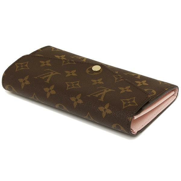 ルイヴィトン 長財布 LOUIS VUITTON M62235 ブラウン/ピンク 詳細画像