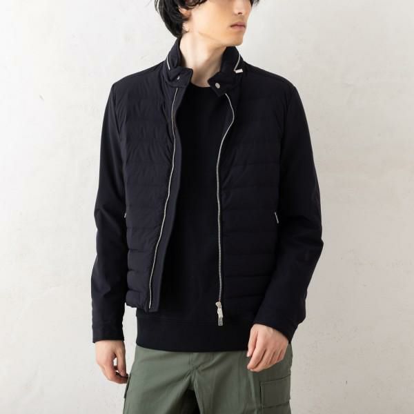 ムーレー ブルゾン フィリッポ ネイビー メンズ MOORER FILIPPO KN U0402 50 ムーレー ブルゾン フィリッポ ネイビー メンズ MOORER FILIPPO KN U0402 50