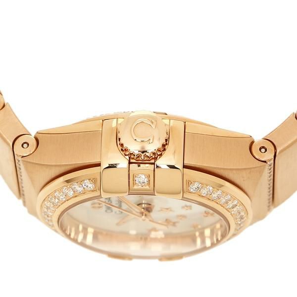 オメガ 腕時計 レディース OMEGA 123.55.27.20.05.004 ローズゴールド ホワイトパール 詳細画像
