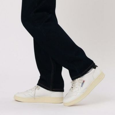 オートリー スニーカー メダリスト ホワイト グレー メンズ AUTRY AULM