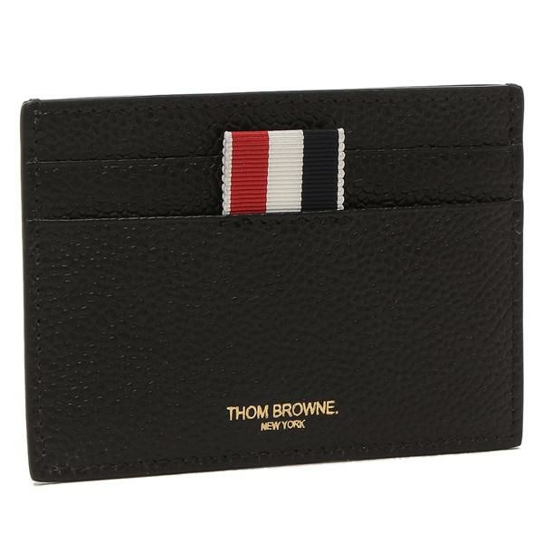 トムブラウン カードケース ブラック メンズ THOM BROWNE MAW020L 00198 001 2024秋冬新作