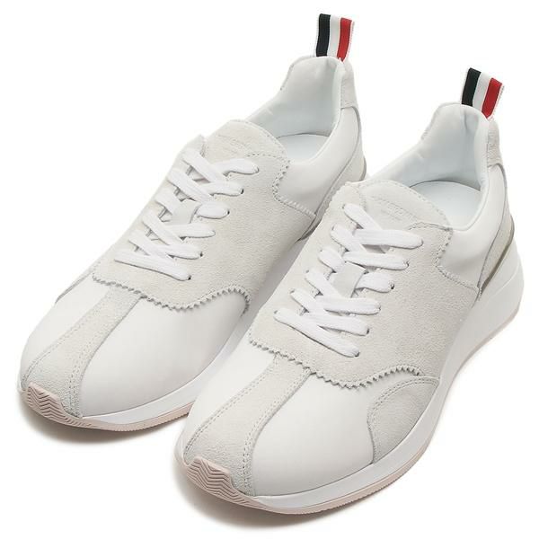 トムブラウン スニーカー スプリンター ホワイト メンズ THOM BROWNE MFE002B F0488 100 トムブラウン スニーカー スプリンター ホワイト メンズ THOM BROWNE