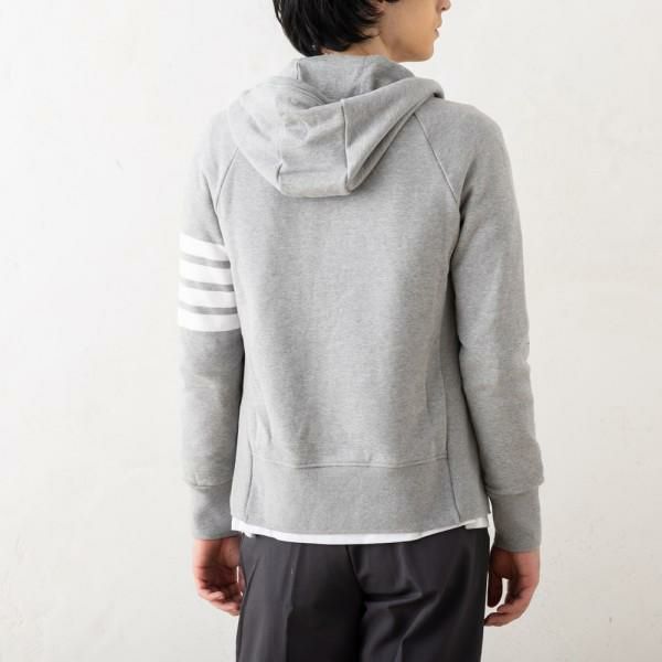 トムブラウン パーカー フーディー グレー メンズ THOM BROWNE MJT022H