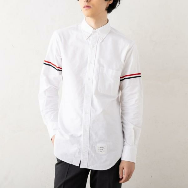 トムブラウン シャツ ブラウス ホワイト メンズ THOM BROWNE MWL150E F0313 100 3(Lサイズ) トムブラウン シャツ ブラウス ホワイト メンズ THOM BROWNE MWL150E F0313 100 3(Lサイズ)