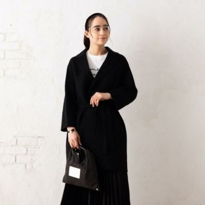 Max Mara コート ポルド 2429016043600 Amazon | [マックスマーラ]コート ポルド ベルト付き グレー