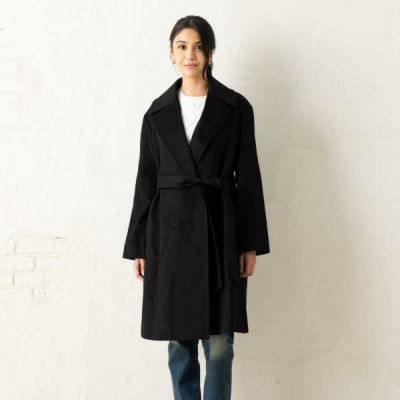 マックスマーラ コート タイガー Max Mara Studio ブラック