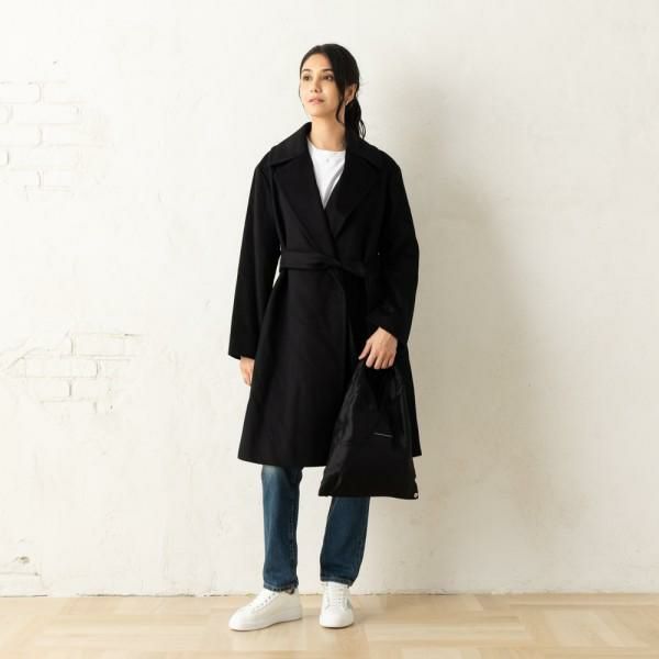 マックスマーラ コート タイガー Max Mara Studio ブラック