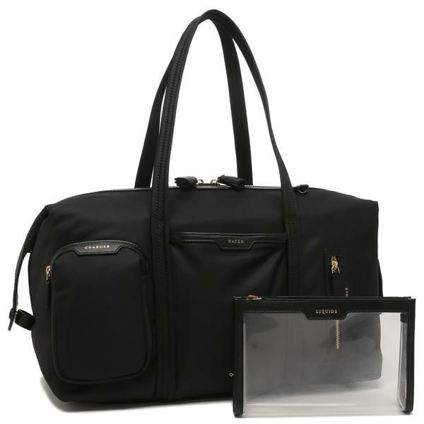 アニヤハインドマーチ トートバッグ インフライトバッグ ブラック レディース ANYA HINDMARCH 5050925149327 A4対応 アニヤハインドマーチ トートバッグ インフライトバッグ ブラック レディース ANYA HINDMARCH 5050925149327 A4対応