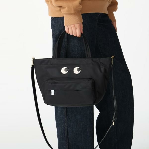 アニヤハインドマーチ トートバッグ ブラック レディース ANYA HINDMARCH 5050925193511 アニヤハインドマーチ トートバッグ ブラック レディース ANYA