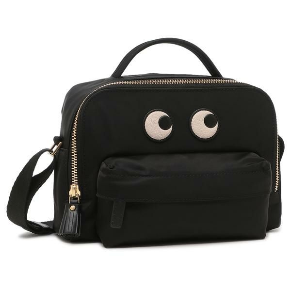アニヤハインドマーチ ショルダーバッグ アイズ クロスボディバッグ ブラック レディース ANYA HINDMARCH 5050925193542 アニヤハインドマーチ ショルダーバッグ アイズ クロスボディバッグ ブラック レディース ANYA HINDMARCH 5050925193542