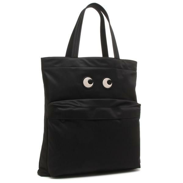 アニヤハインドマーチ トートバッグ アイズ ブラック レディース ANYA HINDMARCH 5050925193580 A4対応 アニヤハインドマーチ トートバッグ アイズ ブラック レディース ANYA HINDMARCH 5050925193580 A4対応