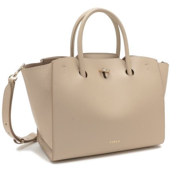 フルラ トートバッグ ジェネシス ベージュ レディース FURLA WB00811 BX0053 0378S 2024秋冬新作