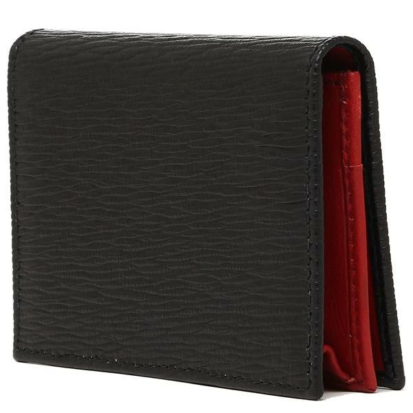 フェラガモ カードケース メンズ Salvatore Ferragamo 66A062 0685948 007 ブラック/レッド 詳細画像