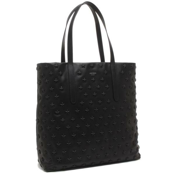 ジミーチュウ トートバッグ スタースタッズ ブラック レディース JIMMY CHOO PIMLICOSNS OAJ BLACKGUNMETAL A4対応 2024秋冬新作