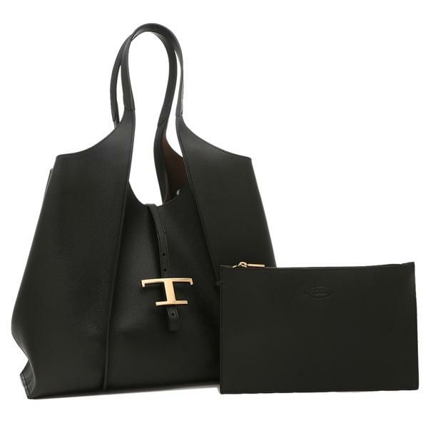 トッズT タイムレストートバッグ レディース ブラック 楽天市場】トッズ トートバッグ Tタイムレス スモール ロゴ ブラック