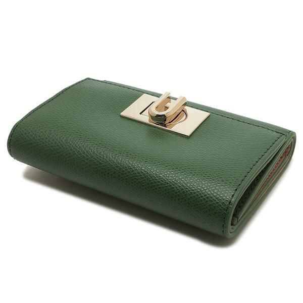 FURLA グリーン 三つ折り財布 フルラ FURLA 財布 （グリーン） -waja bazar - 海外