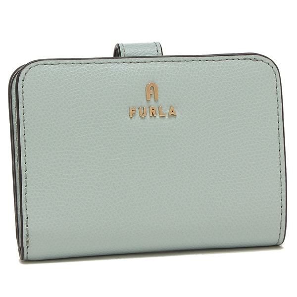 フルラ 二つ折り財布 カメリア ブルー レディース FURLA WP00315 ARE000 AJ000 2024秋冬新作