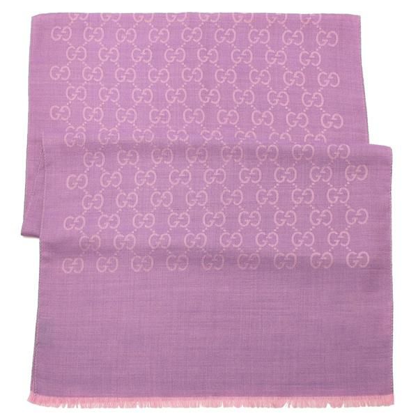 グッチ スカーフ バンダナ ストール ピンク レディース GUCCI 165904