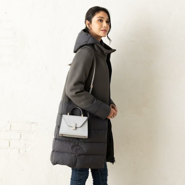 Ｄ*Ａ様 HERNO ヘルノ　グレー チェスターコート ダウンライナー付き　44 D*A様 HERNO ヘルノ グレー チェスターコート ダウンライナー付き 44