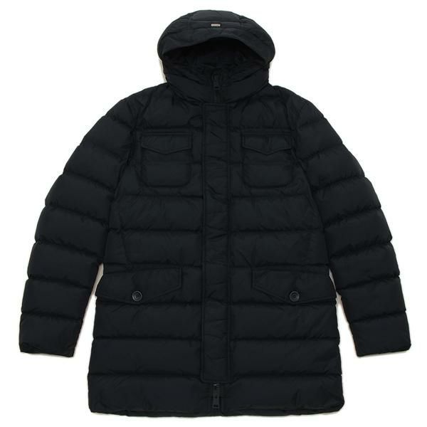 ヘルノダウン ヘルノ ダウンジャケット コート ネイビー メンズ HERNO PI0191U