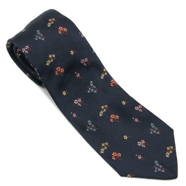 ポールスミス ネクタイ ブルー メンズ PAUL SMITH M1A0TIE N41504 47 2024秋冬新作 マルチカラー