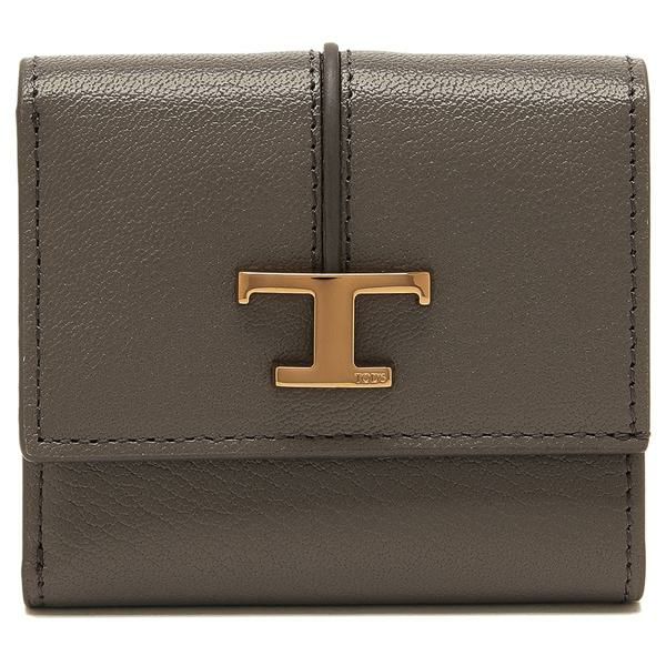 新品★TOD'S 三つ折り財布 グレー 楽天市場】【2025年春夏新作】 トッズ TOD'S レザー ウォレット