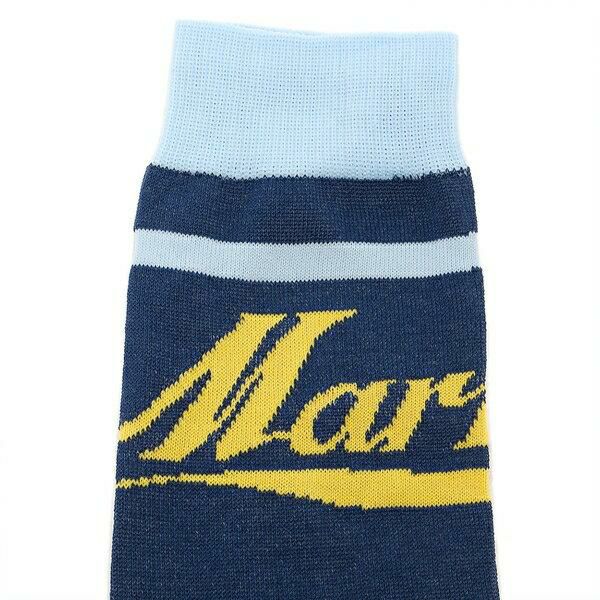 マルニ 靴下 ソックス ブルー マルチ レディース MARNI | AXES