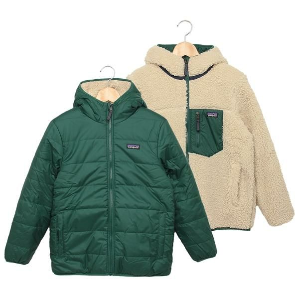 パタゴニア 子供服 フーディー グリーン キッズ PATAGONIA 68095 CIFG 2024秋冬新作 M