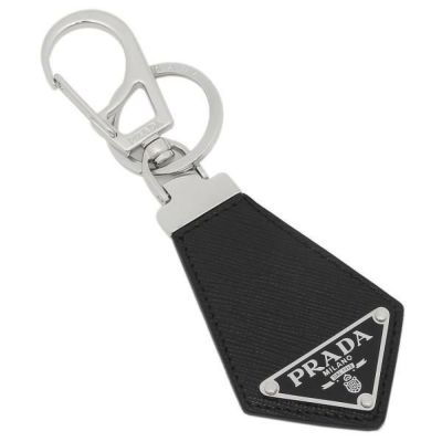 PRADA サフィアーノレザー　ハートキーリング 楽天市場】PRADA プラダ キーリングハートプレート ミラノ