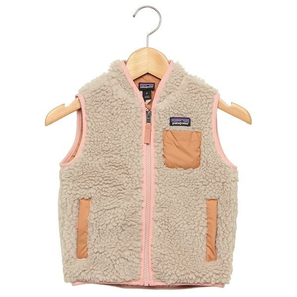 パタゴニア ベビー服 レトロX ベスト ベージュ ピンク ベビー PATAGONIA 61035 NLMA 3-6M(約80cm) キッズ パタゴニア ベビー服 レトロX ベスト ベージュ ピンク ベビー PATAGONIA 61035 NLMA 3-6M(約80cm) キッズ